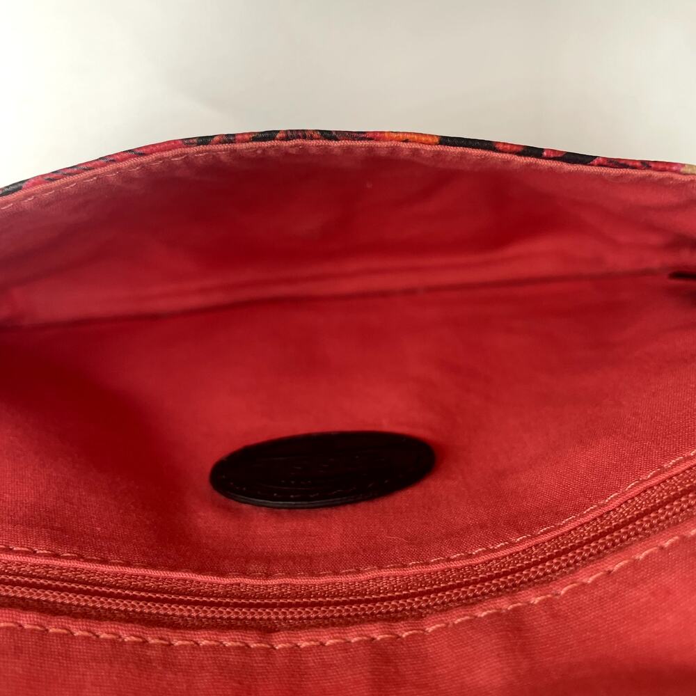 Fossil Key-Per Floral Coated Canvas Crossbody Pur… - image 8